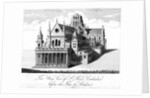 St. Paul's Cathedral as it appeared before the Fire of London by Anonymous