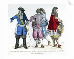 Gentlemen's costume and the Duke of Orleans, brother to King Louis XIV by Anonymous