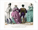 Ladies and gentlemen from about 1584 by Anonymous