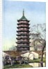 Beisi Pagoda in Suzhou by Anonymous