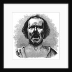 Horrified facial expression by Anonymous