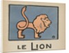 Lion by Anonymous