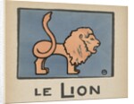 Lion by Anonymous