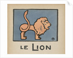 Lion by Anonymous