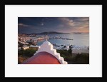 Chapel overlooking the harbor on Greek Island of Mykonos by Anonymous
