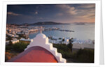 Chapel overlooking the harbor on Greek Island of Mykonos by Anonymous