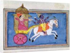 Arjuna and Krishna by Anonymous