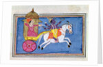 Arjuna and Krishna by Anonymous