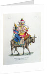Shiva with his consort Parvati by Anonymous