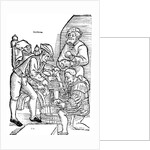 Amputation of a leg without anesthetic by Anonymous