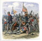 Death of Henry Percy at Battle of Shrewsbury by Anonymous
