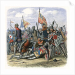 Death of Henry Percy at Battle of Shrewsbury by Anonymous