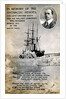 Postcard commemorating Captain Scott's expedition to South Pole by Anonymous