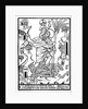 St Christopher carrying Christ across stream by Anonymous