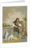 Robinson Crusoe with his animals by Anonymous
