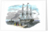 British emigrant ship leaving for Australia by Anonymous