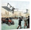 Alberto Santos-Dumont flying canard biplane by Anonymous