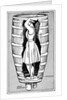 Anne Edson Taylor in her barrel by Anonymous