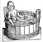 Lucius Annaeus Seneca the Younger committing suicide in bath by Anonymous