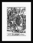 The Pope visited by Death by Hans Holbein The Younger