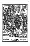 The Pope visited by Death by Hans Holbein The Younger