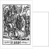 The Pope visited by Death by Hans Holbein The Younger