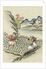 Workers cultivating rice by Anonymous