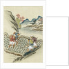 Workers cultivating rice by Anonymous