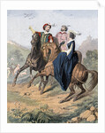 Tudor falconry by Anonymous