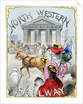 North Western Railway at Euston Station by Anonymous