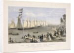 The New York Yacht Club Regatta by Anonymous