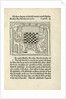 Woodcut print of a King and prelate playing chess by Anonymous