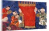Miniature of "The Birth of Alexander the Great" by Anonymous