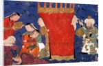 Miniature of "The Birth of Alexander the Great" by Anonymous