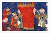 Miniature of "The Birth of Alexander the Great" by Anonymous