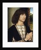 Portrait of a Young Man Praying by Hans Memling