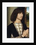 Portrait of a Young Man Praying by Hans Memling