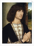 Portrait of a Young Man Praying by Hans Memling