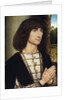 Portrait of a Young Man Praying by Hans Memling