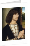 Portrait of a Young Man Praying by Hans Memling