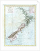 Map of New Zealand by Anonymous