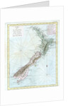 Map of New Zealand by Anonymous