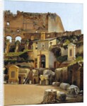 The Interior of the Colosseum in Rome by C.W. Eckersberg