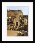 The Interior of the Colosseum in Rome by C.W. Eckersberg