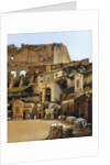 The Interior of the Colosseum in Rome by C.W. Eckersberg