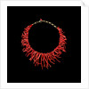 Coral necklace with natural branches of coral by Anonymous