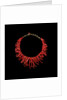 Coral necklace with natural branches of coral by Anonymous
