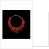 Coral necklace with natural branches of coral by Anonymous