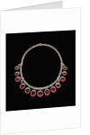 Ruby and Diamond Necklace by Anonymous