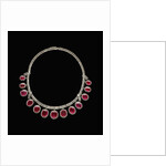 Ruby and Diamond Necklace by Anonymous